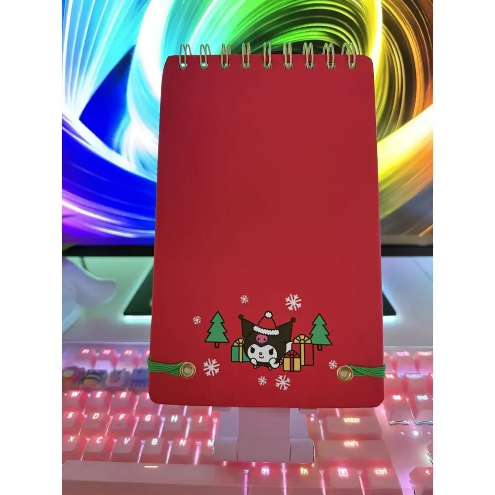 Hello Kitty & Friends Christmas Notebook Top Spiral Presents Notes 2024 Sanrio